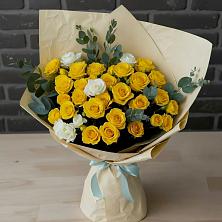 Букет цветов из:  Розы в Озерецкий
