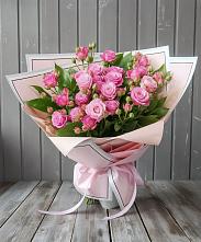 Букет Розовый кустик #REPLACE_PRED# Озерецкий
