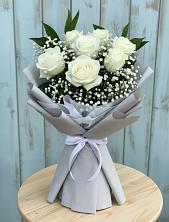 Букет цветов из:  Розы в Озерецкий