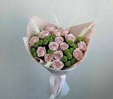 Букет цветов из:  Розы и Хризантемы в Озерецкий
