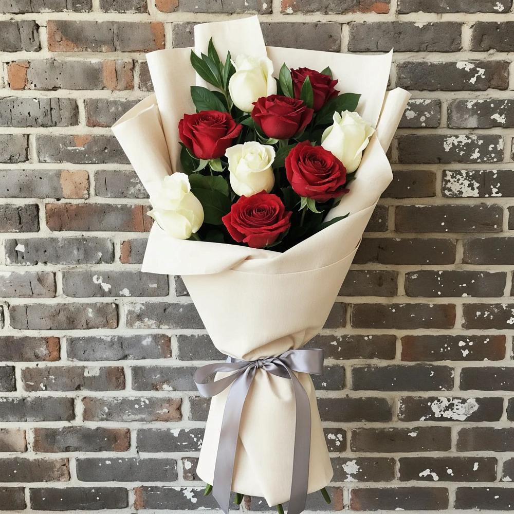 Букет цветов из: Розы в Озерецкий