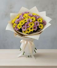 Букет цветов из:  Хризантемы в Озерецкий