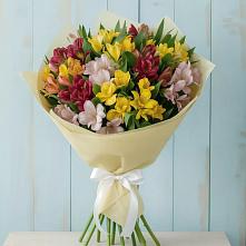 Букет цветов из:  Альстромерии в Озерецкий