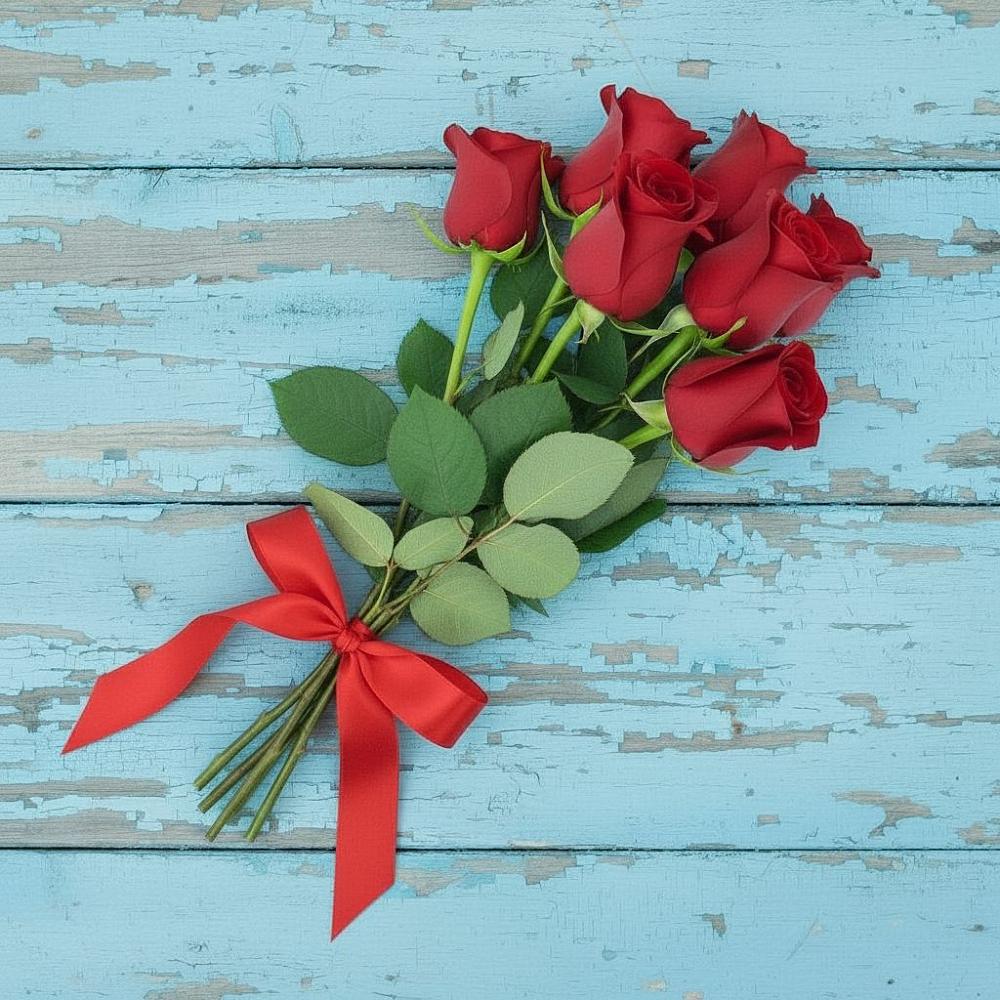 Букет Красные розы в Озерецкий