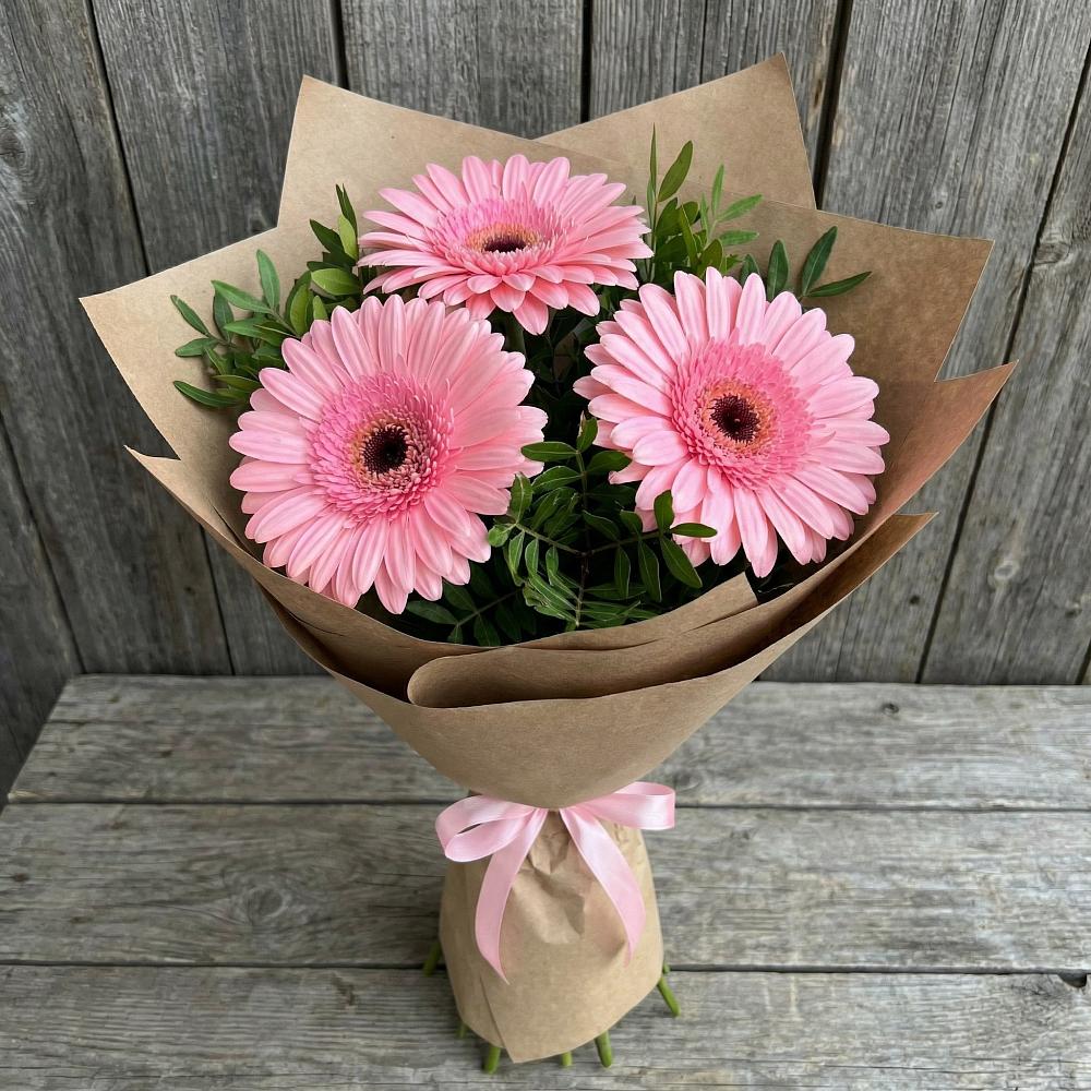 Букет цветов из: Герберы в Озерецкий